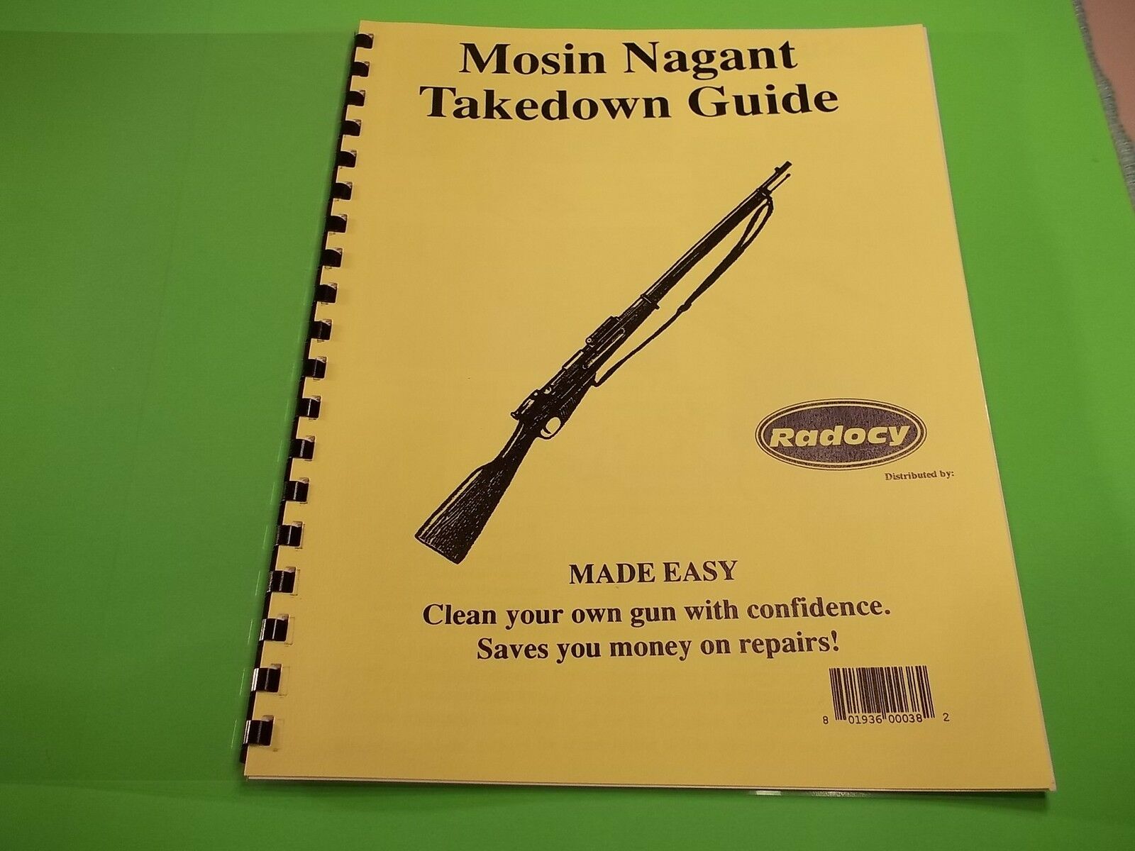 Takedown Manual Guide For Wwii Era Russian Mosin Nagant Bolt Rifle Good Material