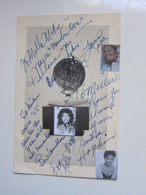 Eloise Laws Linda Hopkins & Pattie Brooks Paper  Autographed