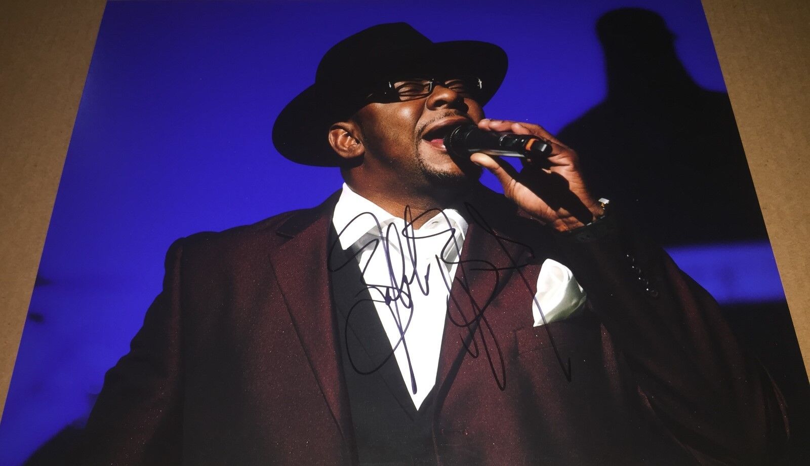 Bobby Brown Singer New Edition Signed 11x14 Photo Autographed Don't Be Cruel