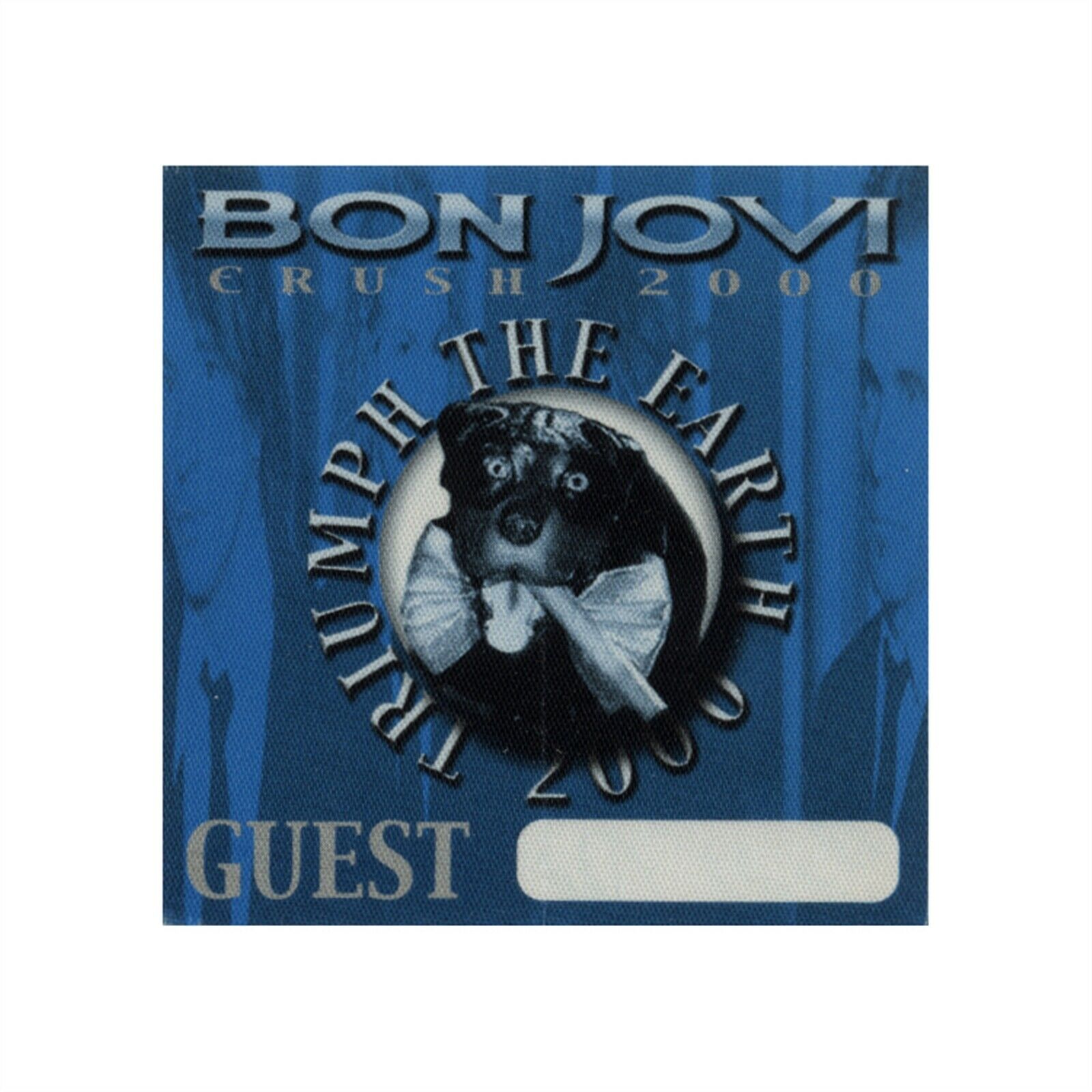 Bon Jovi 2000 Crush Concert Tour Backstage Pass