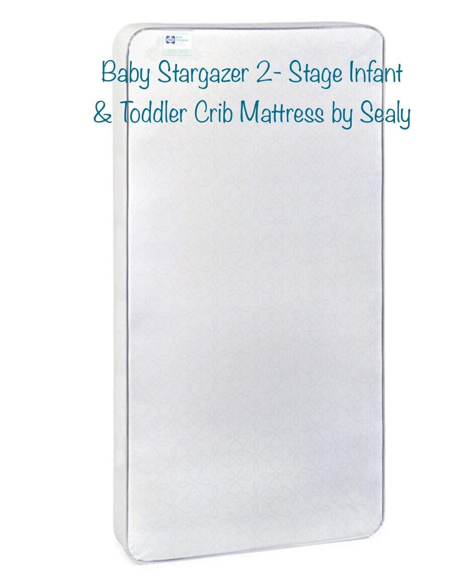 Baby Stargazer 2- Stage Infant & Toddler Crib Mattress By Sealy