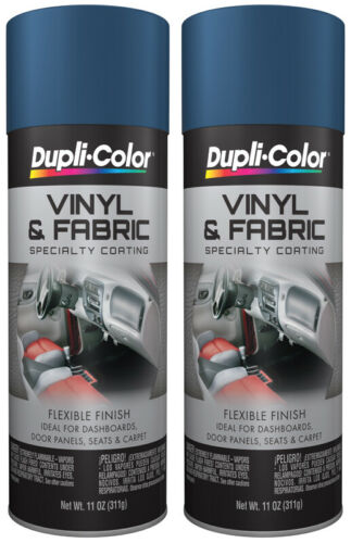 Duplicolor Medium Blue High Performance Vinyl And Fabric Spray (11 Oz) - 2 Pack