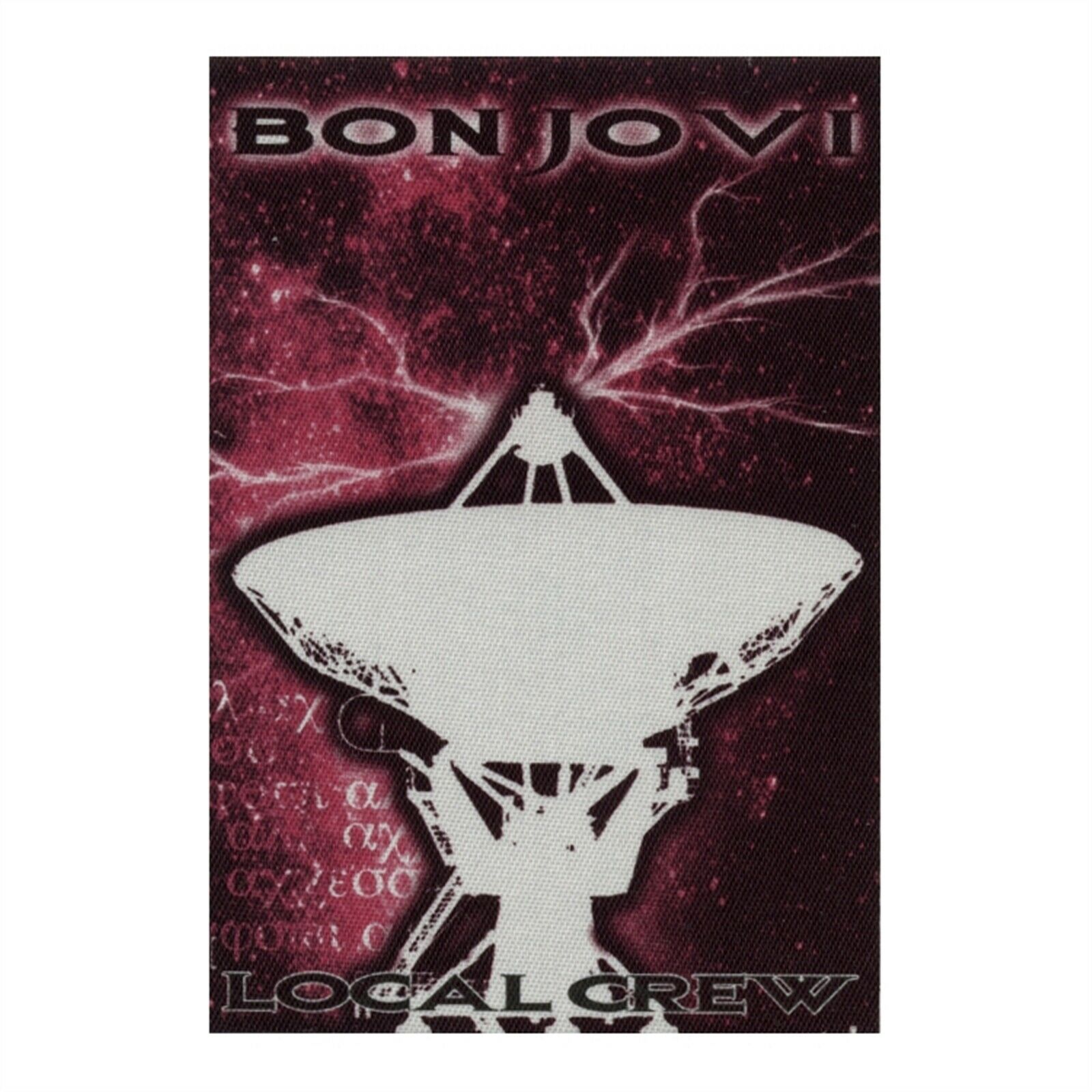 Bon Jovi 2003 Bounce Concert Tour Local Crew Backstage Pass