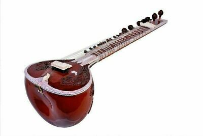 Hand Made Sitar Best Design Bag 7 Main Strings And 11 Or 9 Sympathetic Strings