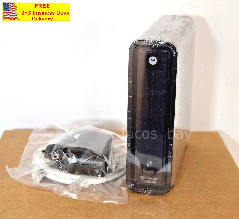 Motorola Sbg6580 Docsis 3.0 Cable Modem Router Comcast, Xfinity,time Warner, Cox