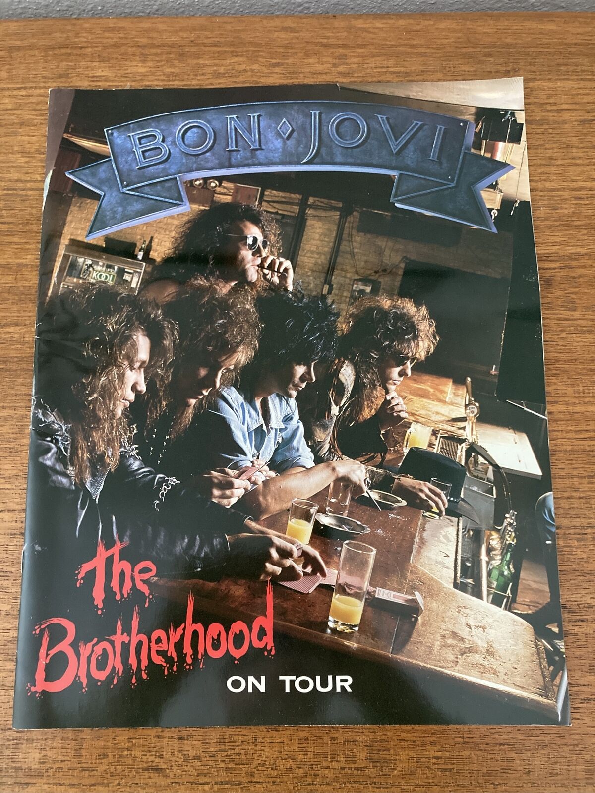 Bon Jovi The Brotherhood Tour Book 1989