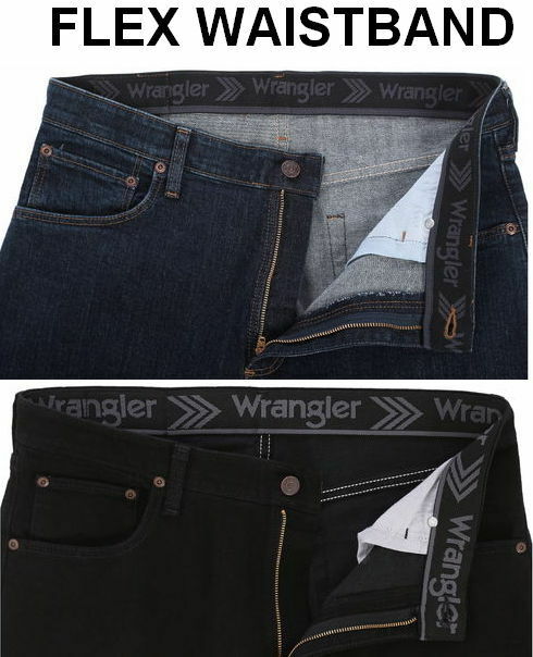 New Wrangler Performance Series Regular Fit Comfort Flex Waistband Jean Mens