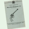 H&r 922 923 Revolver Instructions Parts Owners Manual Maintenance Breakdown