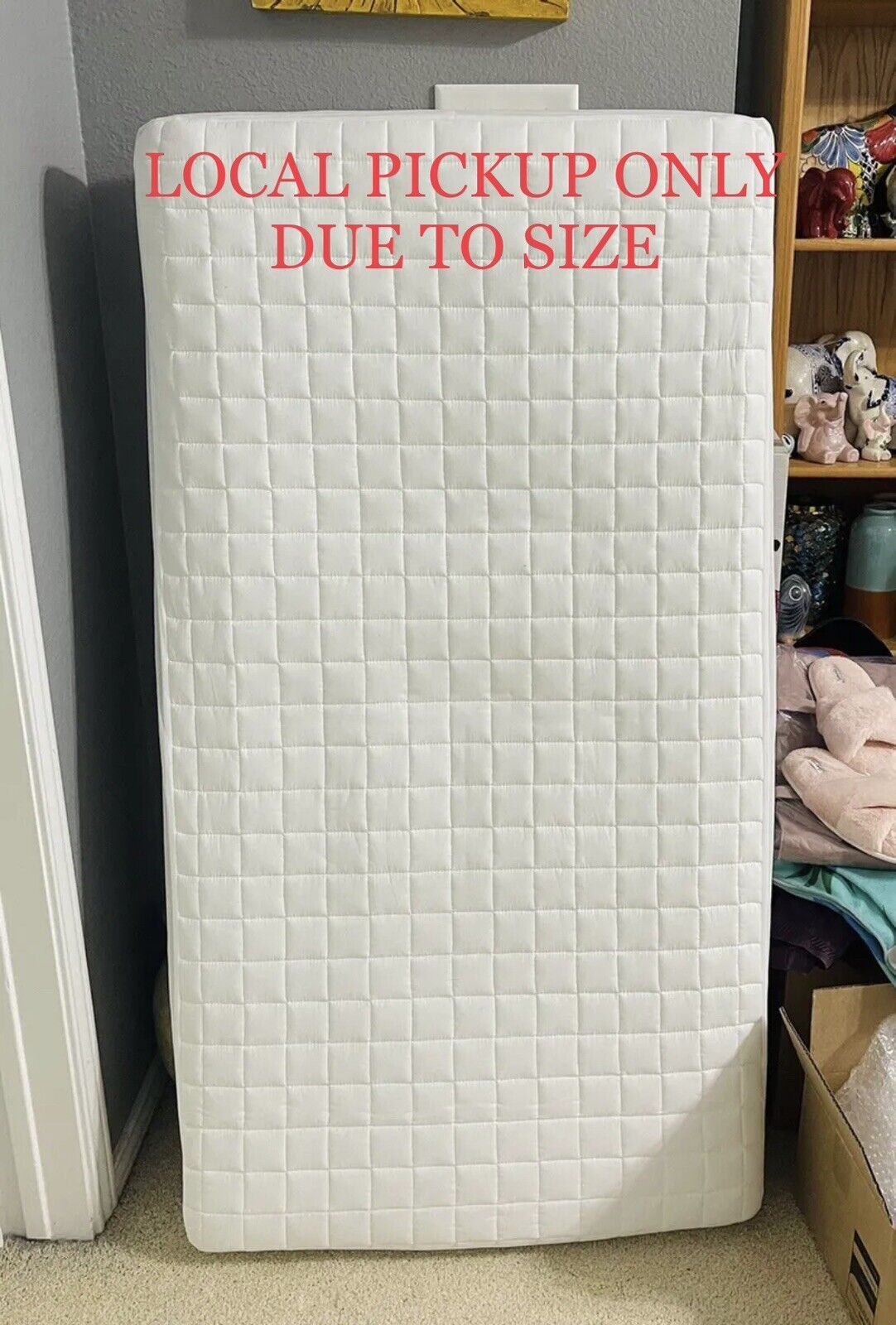 New, Never Used! Quilted Crib Mattress 27" W X 52" L
