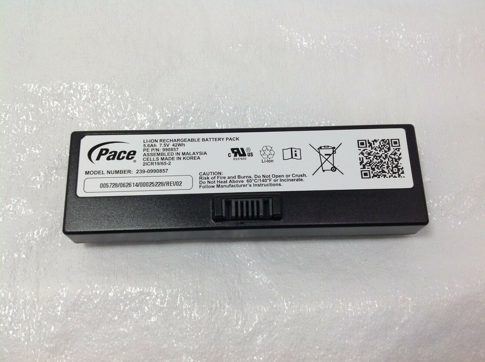 New Pace 5268ac Gateway 8 Hour Battery P/n: 239-0990857